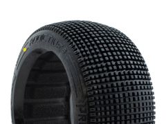 PCT2004-C2 Procircuit Reifen "ADDICTIVE V2" inkl. Einlagen unverklebt 1:8 Buggy # C2 Soft