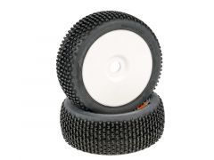 GRP 1:8 Buggy Komplettrad EASY Super Soft # weiss