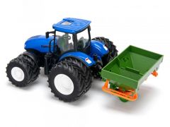 Korody 1:24 RC Traktor mit Doppelbereifung und Düngerstreuer