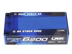 LRP HV Stock Spec Shorty Graphene-4.1 6200maH Hardcase Akku 7.6V Lipo 135C/65C (#432285)
