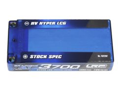 LRP HV Hyper LCG Stock Spec Shorty Graphene-4.1 3700maH Hardcase Akku 7.6V Lipo 135C/65C 