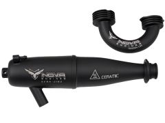 NOVA2006004 Nova Engines Resorohr EFRA2182 mit Keramikbeschichtung + Krümmer 55mm Off-Road Buggy / Truggy