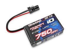 Traxxas LiPo TRX-4M Akku 750mAh 7,4V 2-Zellen 20C (MID Stecker) TRX2821