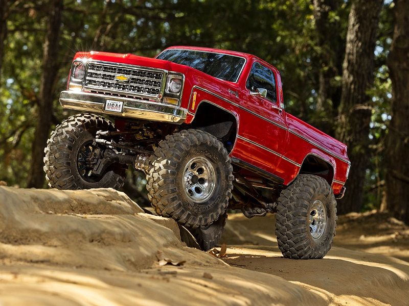 Traxxas 92056-4-RED TRX-4 Chevrolet 1979 K10 High Trail Edition
