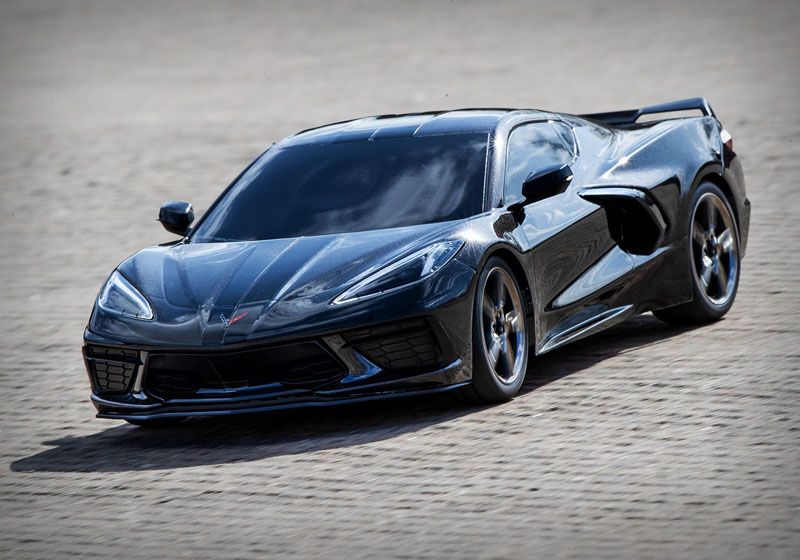 Traxxas Chevrolet Corvette Stingray (Black) 4-TEC 3.0 RTR (ohne Akku und  Lader)