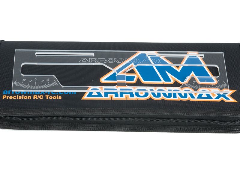 Sistema Di Setup Arrowmax Per Auto 1/8 On-Road RC Con Borsa (cod. AM174044)