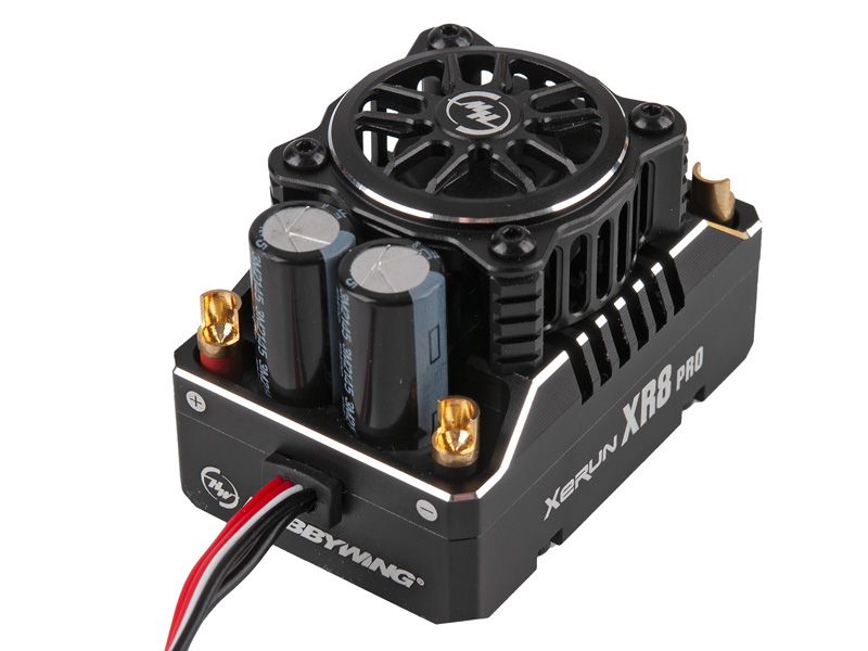 Hobbywing Xerun XR8 Pro G3 Brushless Regler 200A 2-4S LiPo für 1:8  Fahrzeuge HW30113400