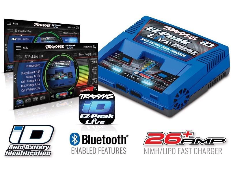 Traxxas Ladegerät 230V Akku Set Completer Pack 2969G und 2923X
