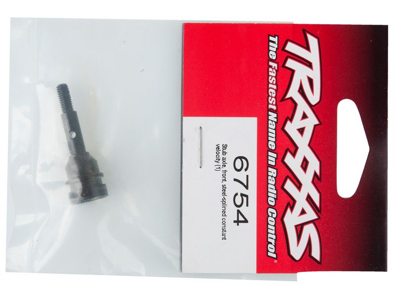 Traxxas 6754 – Vorderachse Mit Stahlverzahnung (CV) – Original Ersatzteil Für RC-Fahrzeuge – Für Maximale Performance
