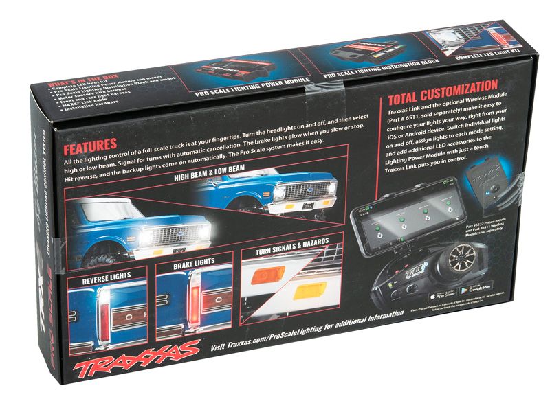TRAXXAS Pro-Scale LED Licht-Set Komplett - Für TRX-4 Blazer 1969 & 1972