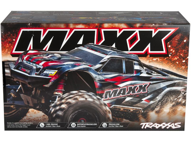 Traxxas WideMaxx Edition 1:10 RTR TSM SR VXL-4S MonsterTruck Rock n' Roll  Brushless ohne Akku/Lader