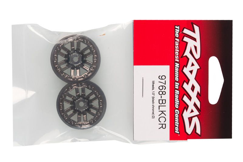 Traxxas TRX-4M Felge 1.0 Satin Schwarz – 2 Stück, Für RC-Crawler