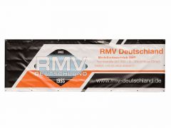 RMV Werbebanner mit Metall-Ösen rundum # 3x1m