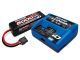 Traxxas 2996X Battery/charger completer pack (includes #2971 EZ-Peak Live iD charger, 2889X 5000mAh 14.8V 4-cell 25C LiPo battery | Produktansicht Traxxas POWER PACK EZ-Peak Live Ladegerät EU Version + 1x ID LiPo 14,8V 5000mah 25C 