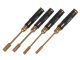 RT3104 Reckward-Tuning nut driver set 4.0,5.5,7.0,8.0x100mm black golden - Produktansicht vom RT Sechskant-Steckschlüssel Set Black GD aus gehärtetem auswechselbarem Werkzeugstahl