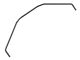 RB One Stabilisator vorne # 2.0mm