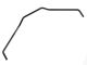 RB One Stabilisator hinten # 2.7mm