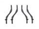 Serpent Side bodymount stiffner post L+R L+R (2+2) SRX8 GT (SER601278) 601278