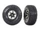Traxxas BFGoodrich AT KO2 Reifen auf 2.2/3.0 Felge schwarz/chrom (2) TRX10187-BLKCR