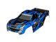 Traxxas Karosserie blau mit Aufkleber & Clipless Mini-Maxx TRX10711-BLUE