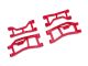 Traxxas Querlenker-Set hi rot l/r Mini XRT TRX10727-RED
