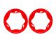 Traxxas Beadlock-Ringe hi rot Funco TRX10977-RED
