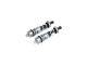 LRP S8 Rebel BX/BXe - Aluminium BigBore Dämpfer Satz vorne (2 Stk)