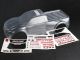 Traxxas Karosserie E-Maxx Brushless klar mit Aufkleber TRX3915