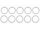 600356 Serpent Distanzscheiben 14x15.6x0.2 (10)