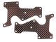 Serpent Querlenkereinsatz Carbon vorne oben # SRX8/SRX8E
