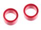 Team Corally HDA Suspension Arm Insert Inner-Aluminum-Red-(2)