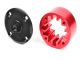 Team Corally Differential Case-Center 35mm-Aluminium Center / Steel Flange-(1)