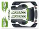 Team Corally - Polycarbonatgehäuse - Muraco XP 6S - Klar - Geschnitten - 1 Stück