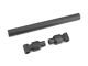 Team Corally - Fahrwerksrohr - Vorne - 135mm - Aluminium - Schwarz - 1 Satz