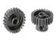 Team Corally - 48 DP Pinion - Short - Hard Anodised AL7075 - 24 Teeth - Shaft Dia. 3.17mm