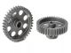 Team Corally - 48 DP Pinion - Short - Hard  Anodised AL7075 - 37 Teeth - Shaft Dia. 3.17mm