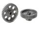 Team Corally - 48 DP Pinion - Short - Hard Anodised AL7075 - 38 Teeth - Shaft Dia. 3.17mm