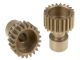 Team Corally - 48 DP Pinion – Long Boss – Hardened Steel – 21 Teeth - ø3.17mm