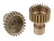 Team Corally - 48 DP Pinion – Long Boss – Hardened Steel – 24 Teeth - ø3.17mm