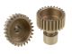 Team Corally - 48 DP Pinion – Long Boss – Hardened Steel – 26 Teeth - ø3.17mm