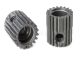 Team Corally - 64 DP Pinion - Short - Hard Anodised AL7075 - 19 Teeth - Shaft Dia. 3.17mm