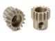 Team Corally - M0.6 Pinion - Short - Hardened Steel - 15 Teeth - Shaft Dia. 3.17mm