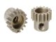 Team Corally - M0.6 Pinion - Short - Hardened Steel - 16 Teeth - Shaft Dia. 3.17mm
