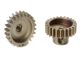 Team Corally - M0.6 Pinion - Short - Hardened Steel - 24 Teeth - Shaft Dia. 3.17mm