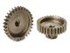 Team Corally - M0.6 Pinion - Short - Hardened Steel - 30 Teeth - Shaft Dia. 3.17mm