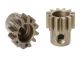 Team Corally - M1.0 Pinion - Short - Hardened Steel - 12 Teeth - Shaft Dia. 5mm