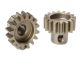Team Corally - M1.0 Pinion - Short - Hardened Steel - 16 Teeth - Shaft Dia. 5mm