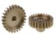 Team Corally - M1.0 Pinion - Short - Hardened Steel - 25 Teeth - Shaft Dia. ø5mm