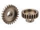 Team Corally - M1.0 Pinion – Short Wide Teeth – Hardened Steel - 23 Teeth - Shaft Dia. 8mm C-73823 