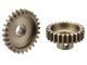 Team Corally - M1.0 Pinion – Short Wide Teeth – Hardened Steel - 26 Teeth - Shaft Dia. 8mm C-73826